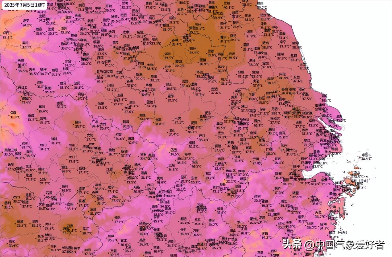 大范围牛舔型高温突降北方,多地破纪录气候乱套？分析:暂副高异常(图4)