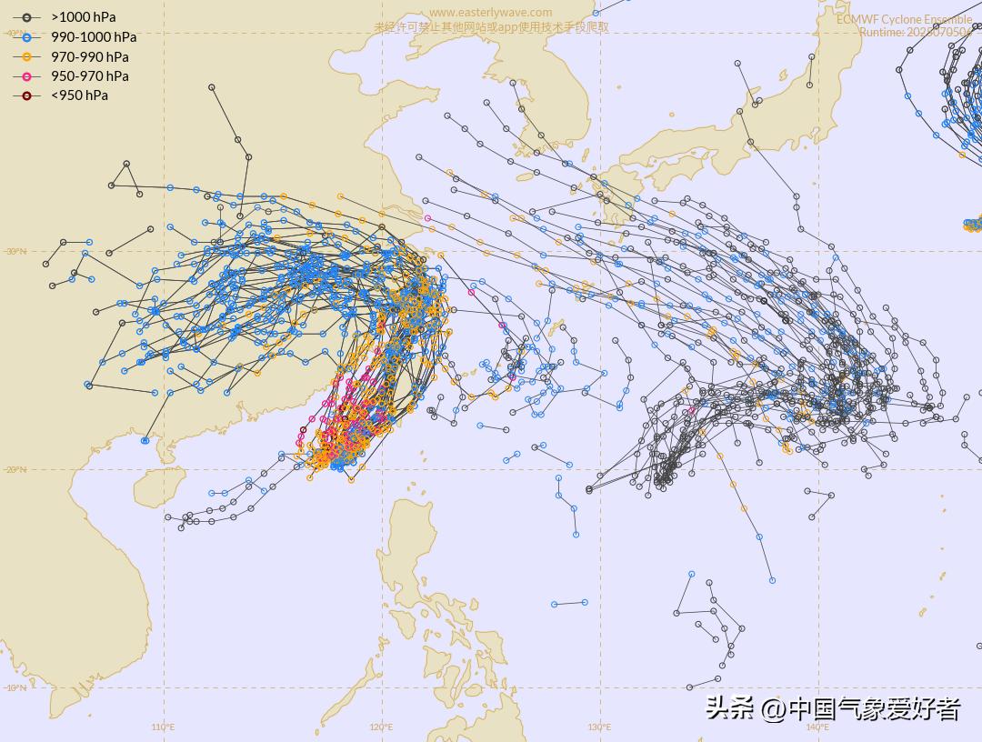 大范围牛舔型高温突降北方,多地破纪录气候乱套？分析:暂副高异常(图8)